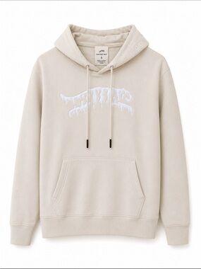 Sun Day Red Tiger Woods Icon Chain Stitch Hoodie In Cream Size Small EUC!
